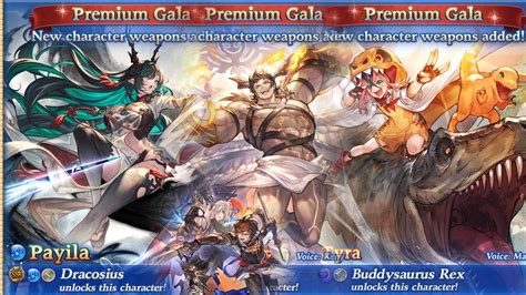 triple zero granblue|Payila(Zodiac), Uriel(Grand), Tyra, Triple zero(summon) .